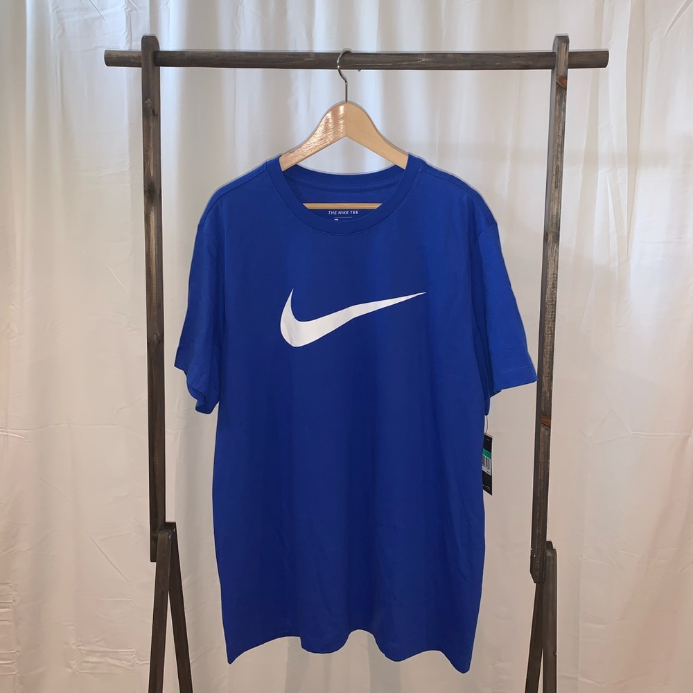 Nike Classic Swoosh Tee Blue